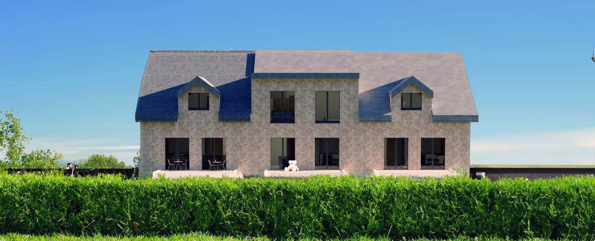 Eichweg – Neubau Reihenhäuser